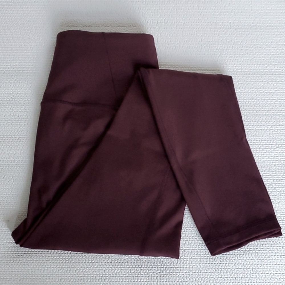 RBX Athletic Workout Burgundy Leggings